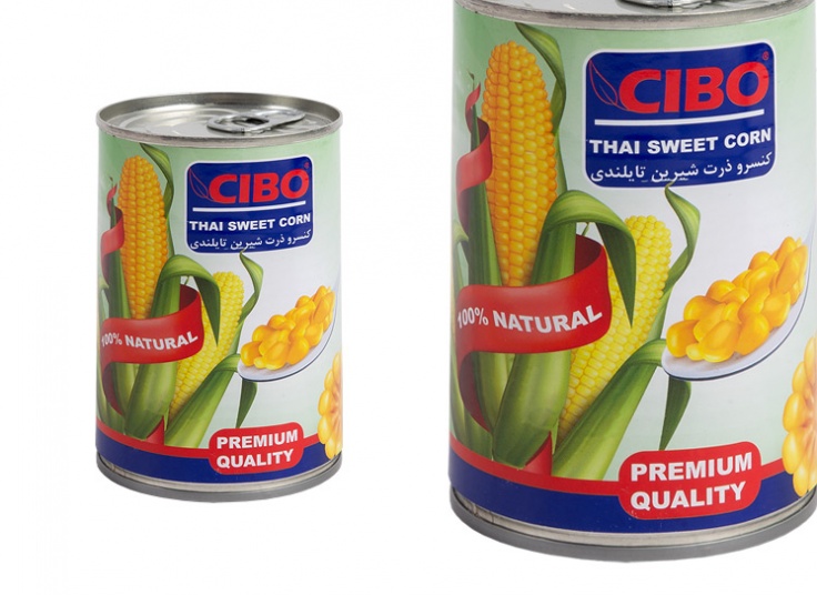 کنسرو ذرت CIBO