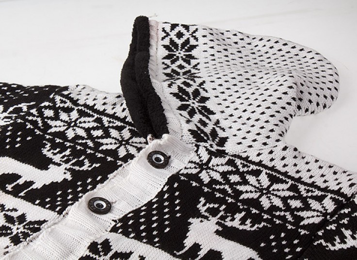 سویشرت بافت کلاهدار SNOW