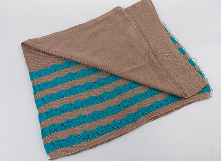 شال بافت زمستانی Wave