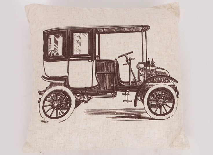 کوسن طرح دار کنفی