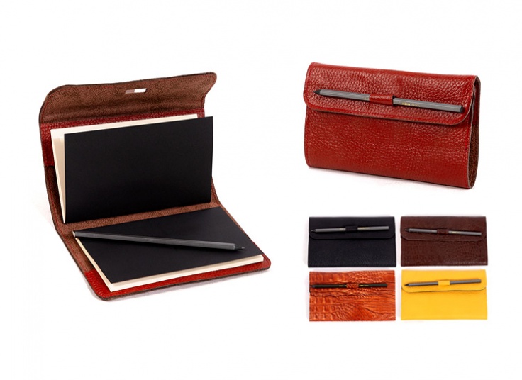 دفترچه یادداشت چرم