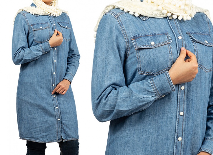 مانتو جین M & S