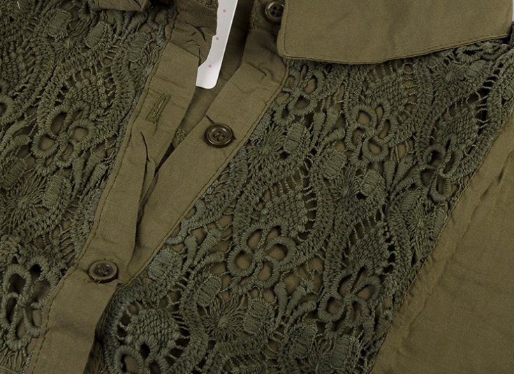 مانتو نخی سایز بزرگ AINI