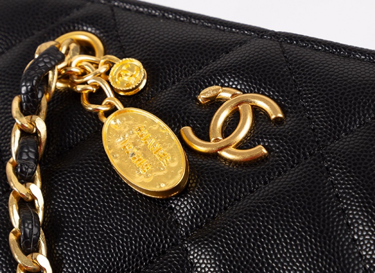 کیف دو زیپ زنانه chanel