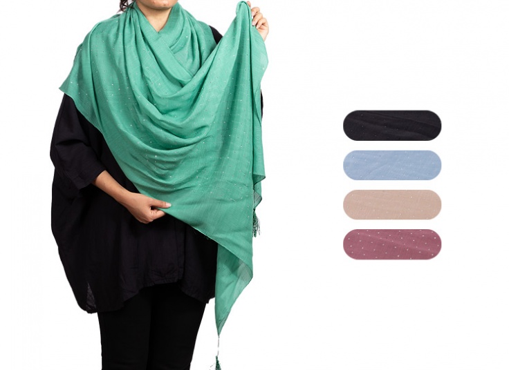 شال نگین دار