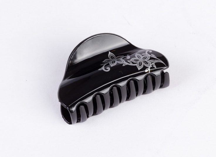 کلیپس مو Black patterned