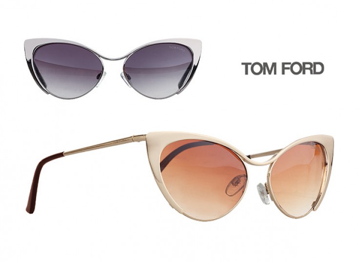 عینک آفتابی طرح Tom Ford