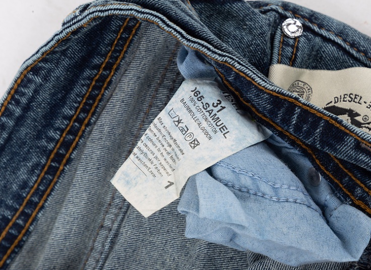 شلوار جین زاپ دار مردانه Diesel