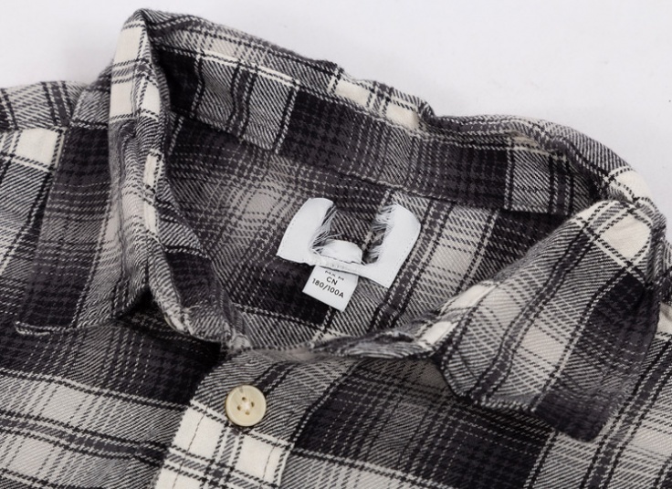 پیراهن پشمی چهارخانه مردانه