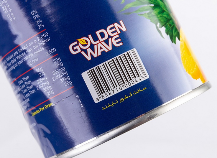 کمپوت آناناس حلقه Golden WAVE