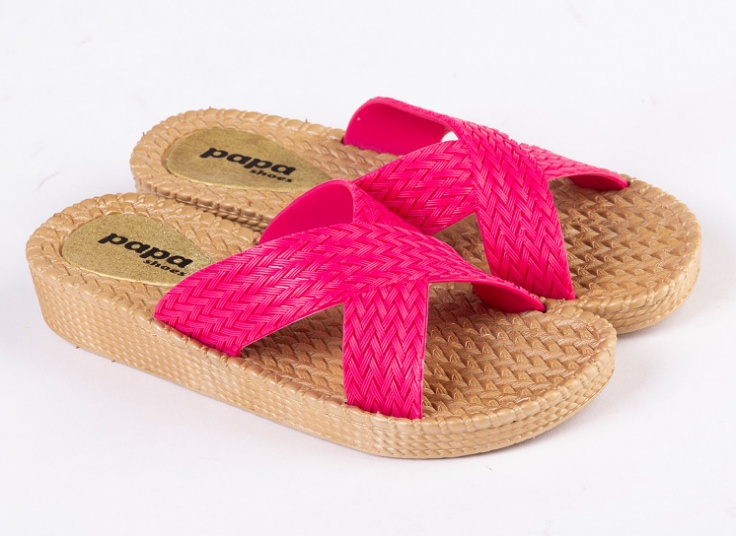 دمپایی زنانه PaPa مدل straw