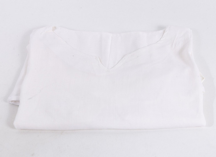 تونیک لینن یقه اشکی