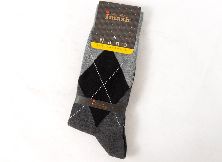 جوراب ساقدار مردانه imash طرح اسکاچ