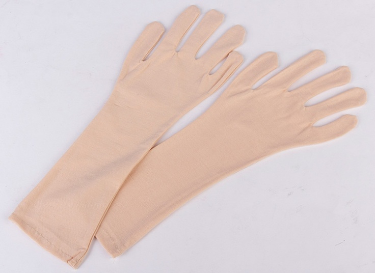 دستکش نخی ساق بلند shakiba