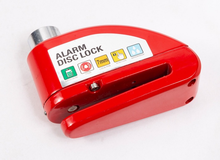 قفل دیسک موتور آژیردار