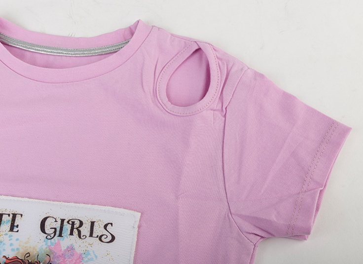 تیشرت بچگانه طرح‌دار Violet