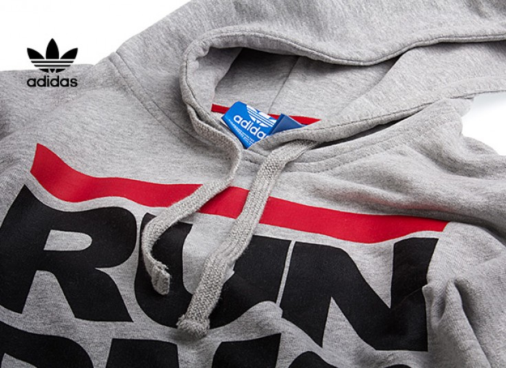 ست سویشرت کلاه دار و شلوار Adidas مدل RUN DMC