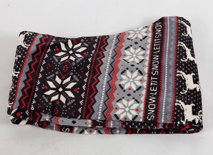 لگ مخمل طرح کریسمس