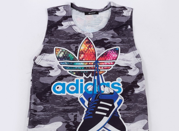 رکابی طرحدار مردانه