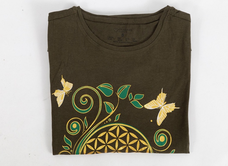 تیشرت زنانه Pirmark طرح شاپرک