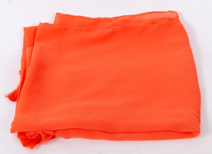 شال حریر ساده