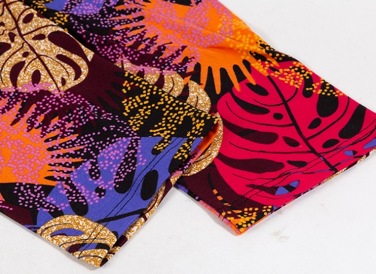 ست تاپ شلوار برمودا گیاهی