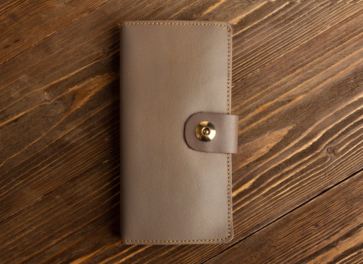 کیف پول و موبایل چرم طبیعی