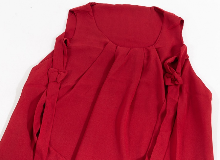 تاپ حریر جلو پلیسه