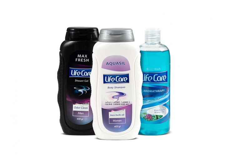 انواع شامپو بدن Life Care