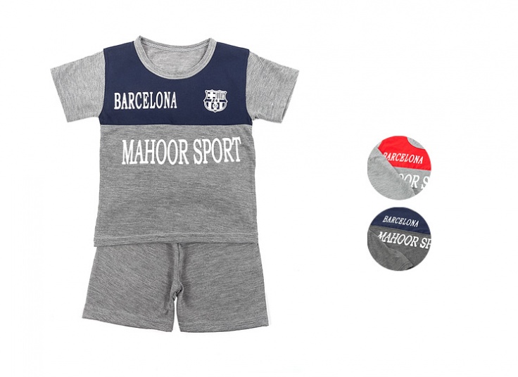 تیشرت شلوارک بچگانه Barcelona