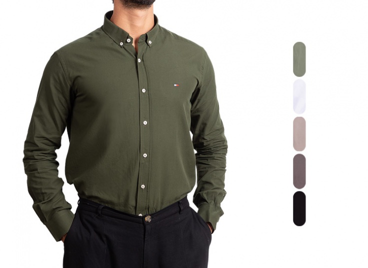 پیراهن ساده مردانه Tommy