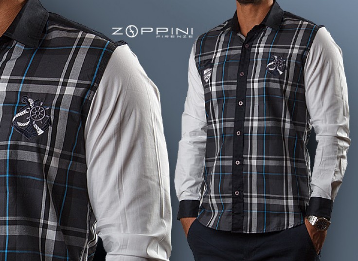 پیراهن چهارخانه مردانه