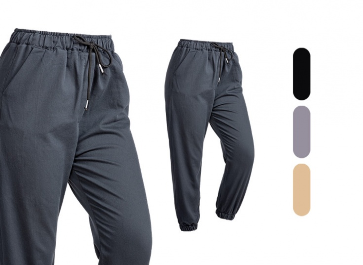 شلوار اسلش زنانه کتان