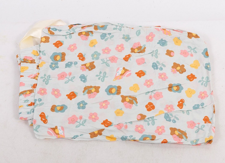 شلوار نخی گلدار PR