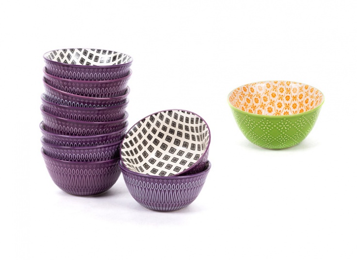 پیاله 10 عددی طرح‌دار