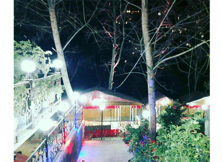 قلیان باغچه رستوران کنعان