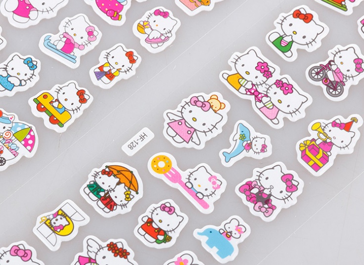 استیکر برجسته کارتونی