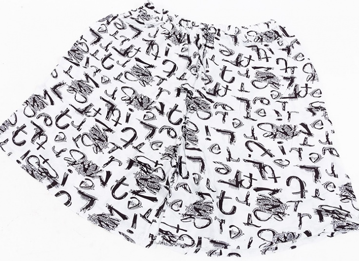 شورتک طرحدار زنانه