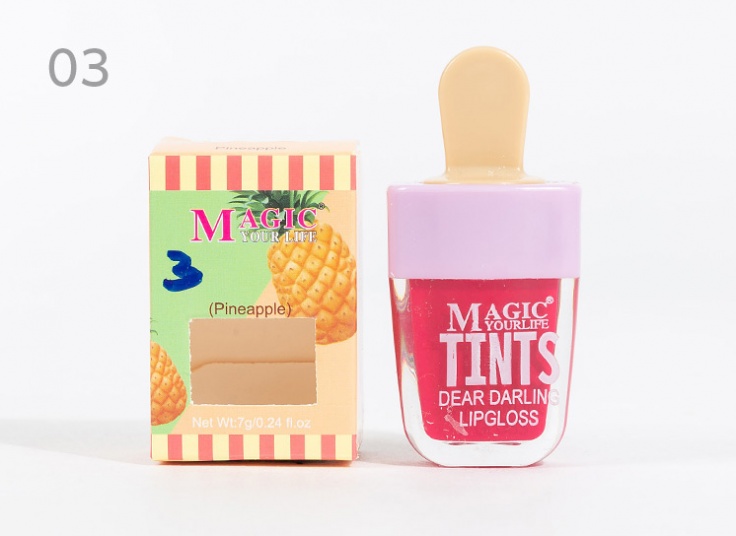 رژ مایع طرح بستنی