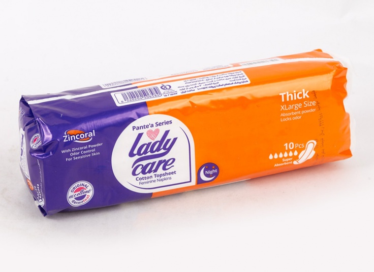 پد بهداشتی Lady care