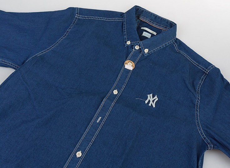 پیراهن جین مردانه طرح NY