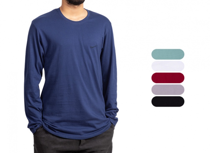 تیشرت آستین بلند طرح Nike