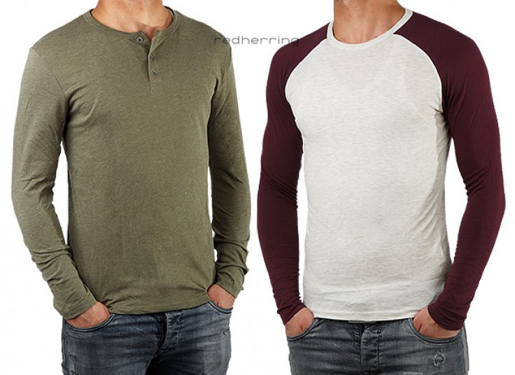 تیشرت آستین بلند RED HERRING