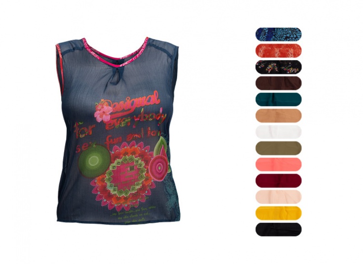 تاپ حریر زنانه gmtr