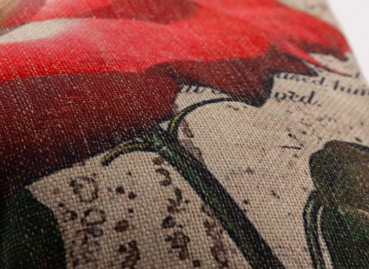 کوسن طرح دار کنفی