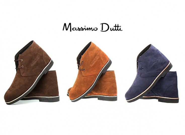 نیم بوت مردانه Massimo Dutti