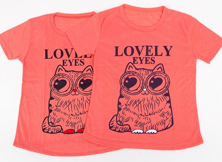 تیشرت دخترانه طرح جغد