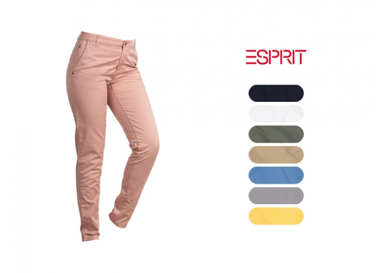 شلوار کتان زنانه Esprit