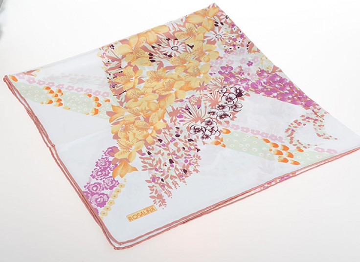 روسری ساتن ابریشم ROSALINA