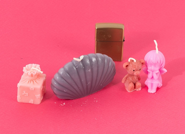 انواع شمع های تزیینی